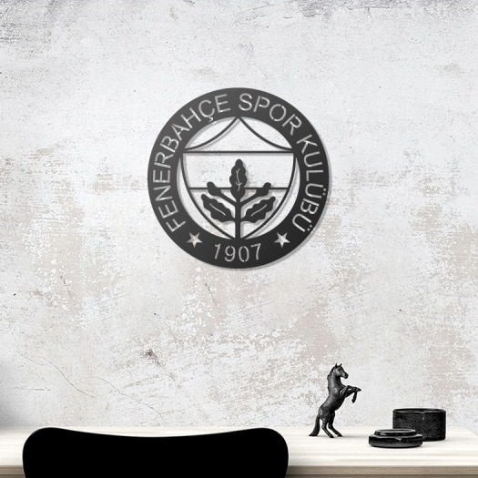 Fenerbahçe Logo Metal Duvar Tablosu - AMD6280