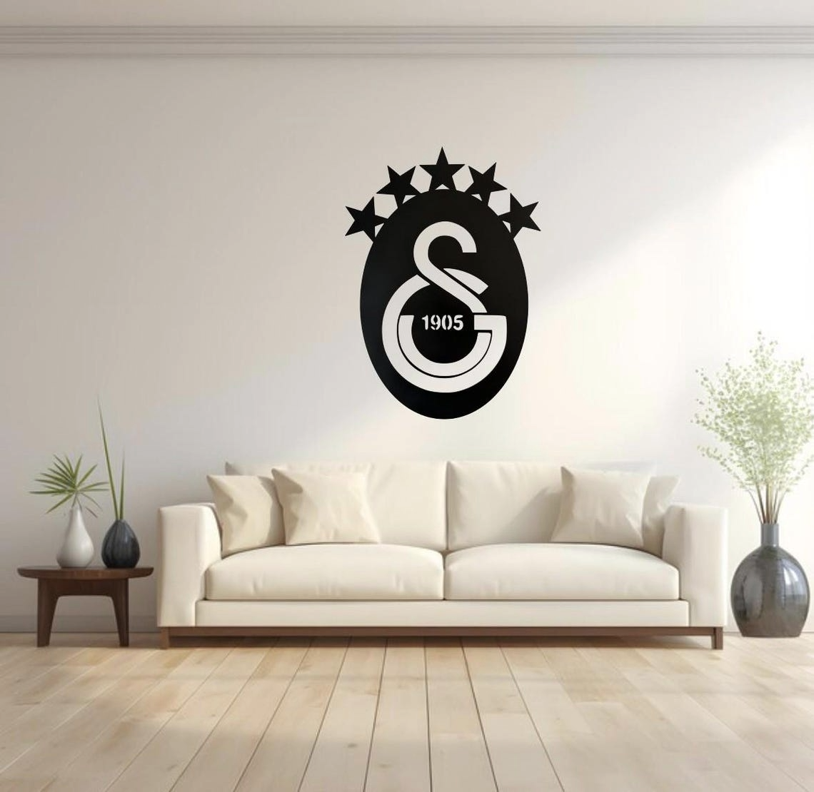 Galatasaray Logo Metal Duvar Tablosu - AMD6290